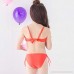 Bikini 2019 Baby Girl Swimsuit Bathing Suits for Children Two Pieces Green B07QDKQMXV